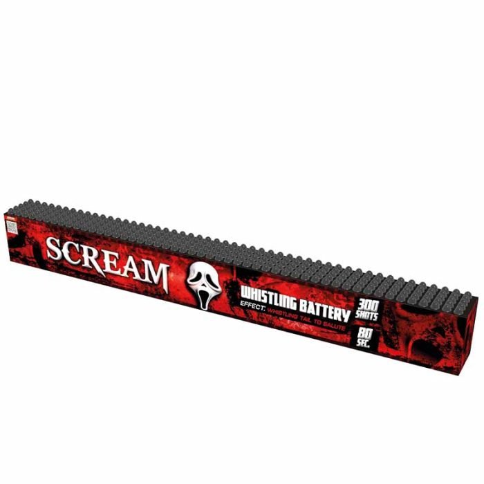 300 shot whistling missile cake firework by klasek