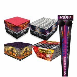 ARK Firework Pack 4 cakes and 2 rockets