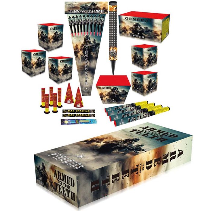 Armed To The Teeth By Pyroworx Fireworks