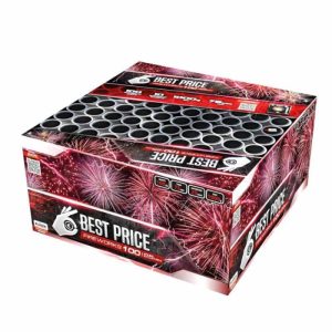 Best price 100 shot 20mm fireworks cakes/barrages by klasek pyrotechnics
