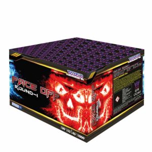 Face off round 1 cakes/ barrages 1000g by vivid fireworks