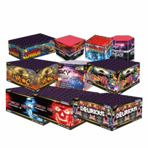 Firework pack 10 cakes barrages by Showtime