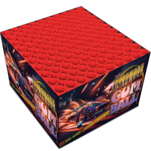 Gum Ball 100 shot by Pyroworx Fireworks