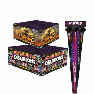 HAVOC PACK 2 cake rockets firework bundle