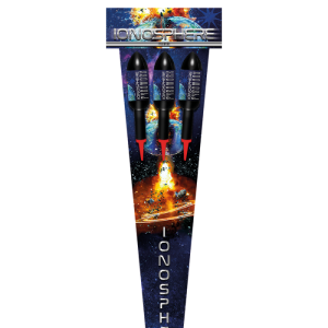 IONOSPHERE 3 Big Rocket pack fireworks by Pyroworx