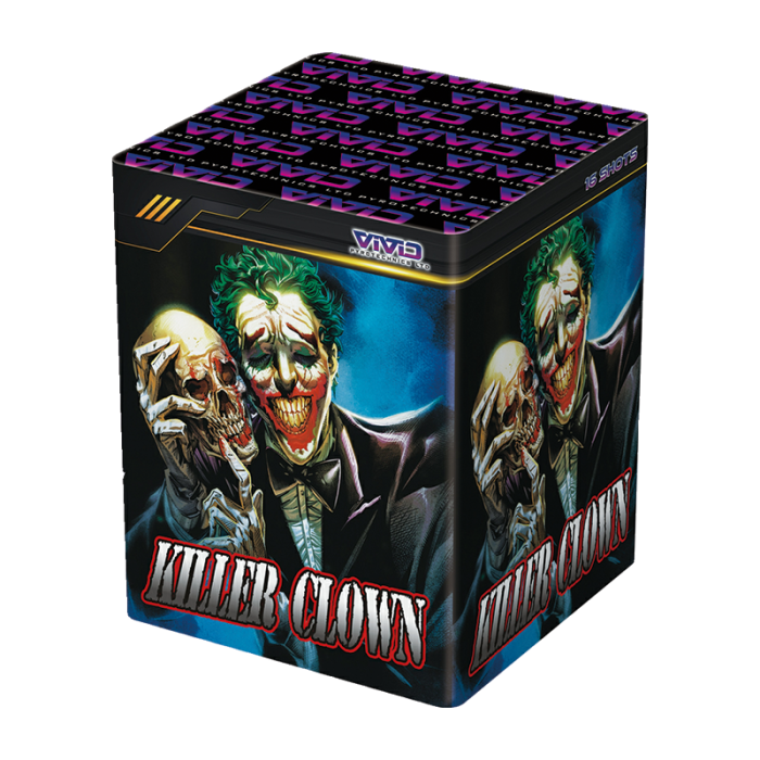 Killer Clown 16 shots Barrage By VIVID