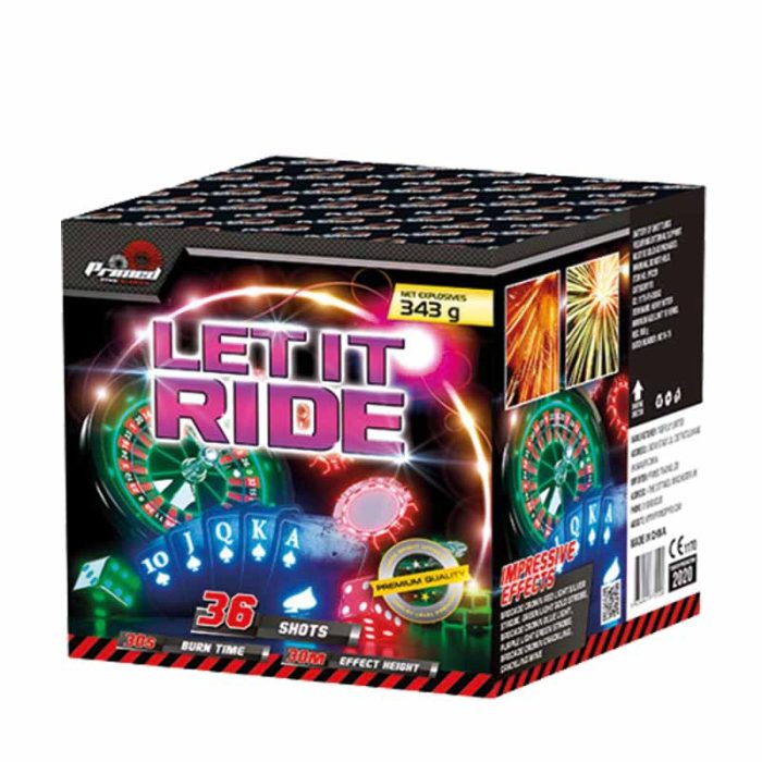 Let it ride cake by primed fireworks