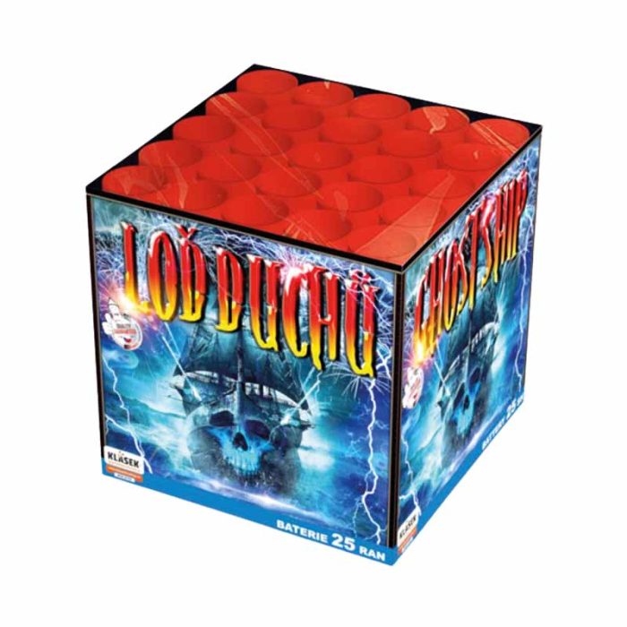 Lod’ Duchu 5 different effects cake firework by klasek