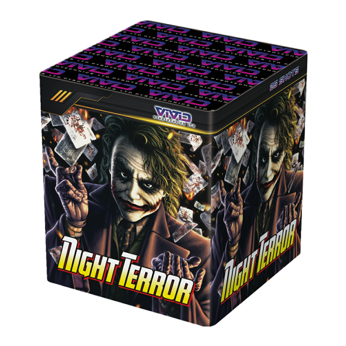 Night Terror 25 shots Barrage By VIVID