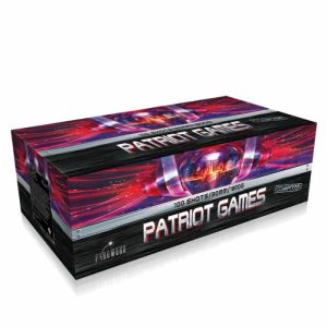 Patriot games 100 shot multi angle compound firework by pyroworx