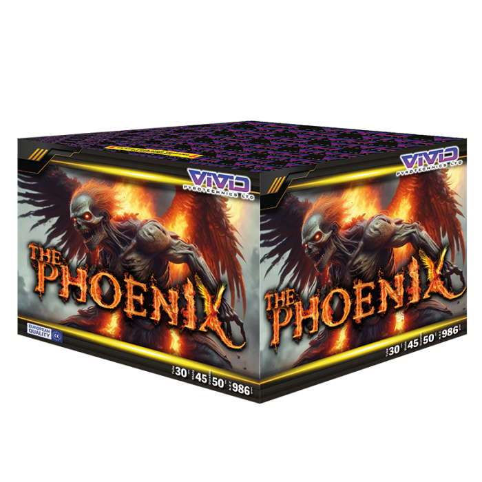 The Phoenix Barrage By VIVID Pyrotechnics