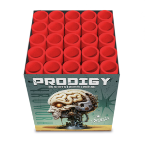 Prodigy 25 shot Barrage By Pyroworx Fireworks