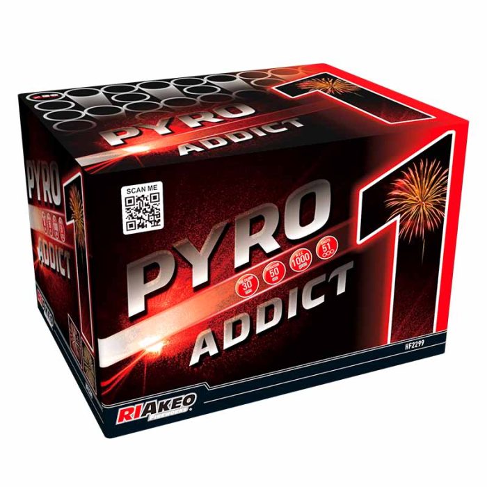 PYRO ADDICT 1 Barrage By Riakeo Fireworks