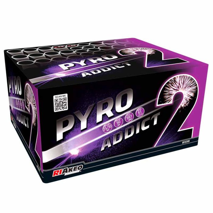 PYRO ADDICT 2 Barrage By Riakeo Fireworks