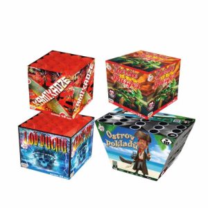 PYROHEADZ 4 Pack barrage by klasek fireworks