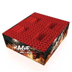 RAGE 224 shot Compound by Pyroworx Fireworks
