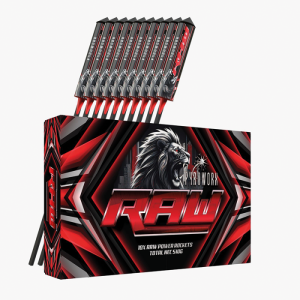 Raw (10) Rockets by Pyroworx