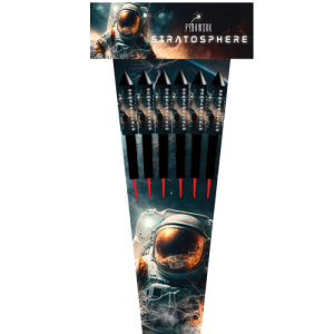 STRATOSPHERE 6 Rockets 100g each By Pyroworx