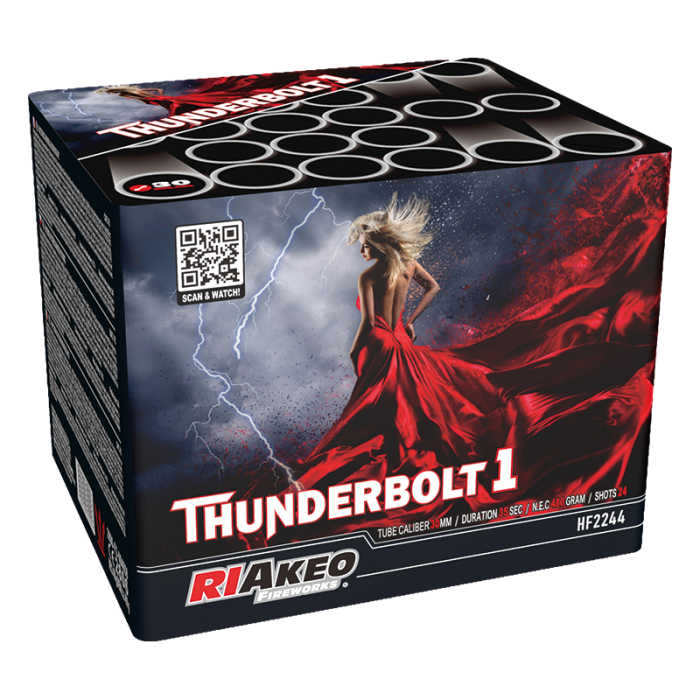 Thunderbolt 1 Barrage By Riakeo Fireworks