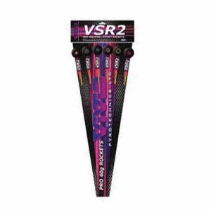 VSR2 Ball Head Rocket pack fireworks By Vivid pyrotechnics