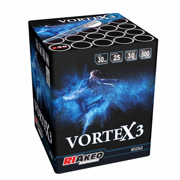 VORTEX 3 Barrage By Riakeo Fireworks