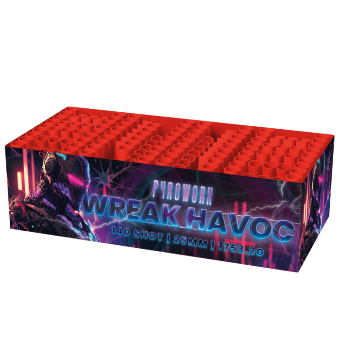 Wreak Havoc – Compound Firework by Pyroworx