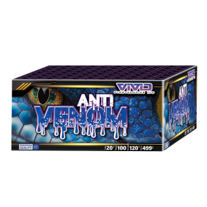 Anti-Venom 100 shots (Low-Noise) By VIVID Fireworks